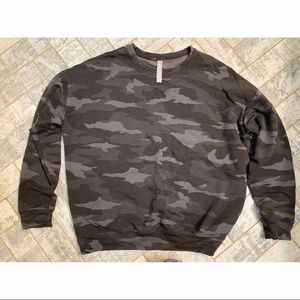 Athleta camo pullover